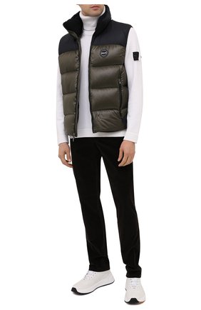 Мужской хлопковые брюки CORNELIANI коричневого цвета по цене 26400 руб., арт. 864L01-0818502/00 | Фото 2 Мужской хлопковые брюки CORNELIANI коричневого цвета, арт. 864L01-0818502/00 | Фото 2