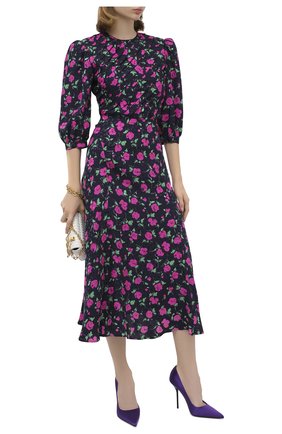Женские текстильные туфли TOM FORD фиолетового цвета по цене 59950 руб., арт. W2524T-TSA001 | Фото 2 Женские текстильные туфли TOM FORD фиолетового цвета, арт. W2524T-TSA001 | Фото 2