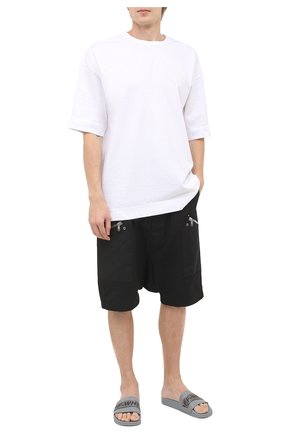 Мужские шлепанцы industrial OFF-WHITE серого цвета по цене 14300 руб., арт. 0MIA088E20FAB0040606 | Фото 2 Мужские шлепанцы industrial OFF-WHITE серого цвета, арт. 0MIA088E20FAB0040606 | Фото 2