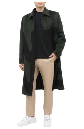 Мужская хлопковая футболка ACNE STUDIOS черного цвета по цене 11550 руб., арт. BL0195 | Фото 2 Мужская хлопковая футболка ACNE STUDIOS черного цвета, арт. BL0195 | Фото 2