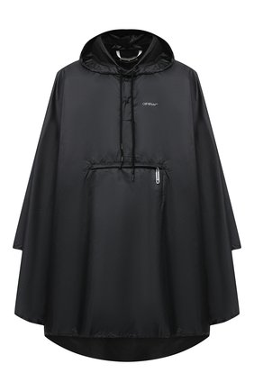 Мужская пончо OFF-WHITE черного цвета по цене 31450 руб., арт. 0MZG048F20FAB0011001 | Фото 1 Мужская пончо OFF-WHITE черного цвета, арт. 0MZG048F20FAB0011001 | Фото 1