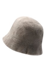 Женская шляпа из меха норки лайза FURLAND серого цвета, арт. 0009400150206600000 | Фото 2 (Материал: Натуральный мех)