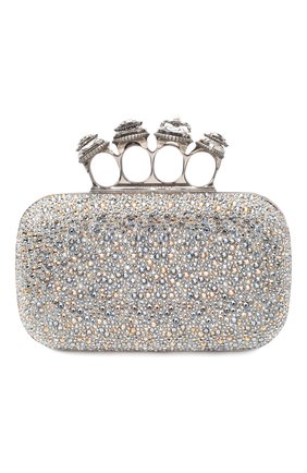 Женский клатч jwd four ring ALEXANDER MCQUEEN бежевого цвета по цене 238500 руб., арт. 583726/CSRDY | Фото 1 Женский клатч jwd four ring ALEXANDER MCQUEEN бежевого цвета, арт. 583726/CSRDY | Фото 1