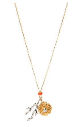 Женская кулон с цепочкой CHLOÉ золотого цвета по цене 39950 руб., арт. CHC20AF040CLB | Фото 2 Женская кулон с цепочкой CHLOÉ золотого цвета, арт. CHC20AF040CLB | Фото 2
