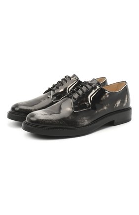 Женская кожаные дерби TOD’S черно-белого цвета по цене 39950 руб., арт. XXW59C0DD20SHA | Фото 1 Женская кожаные дерби TOD’S черно-белого цвета, арт. XXW59C0DD20SHA | Фото 1