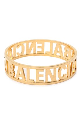 Женский браслет BALENCIAGA золотого цвета по цене 46100 руб., арт. 624357/TZ99G | Фото 2 Женский браслет BALENCIAGA золотого цвета, арт. 624357/TZ99G | Фото 2