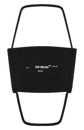 Мужская маска для лица OFF-WHITE черного цвета по цене 52800 тенге, арт. 0MRG002E20FAB0021001/W | Фото 1 Мужская маска для лица OFF-WHITE черного цвета, арт. 0MRG002E20FAB0021001/W | Фото 1 (Материал: Хлопок, Текстиль; Мужское Кросс-КТ: Маска)