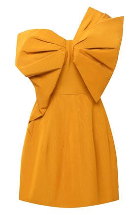 Женское платье из хлопка и вискозы OSCAR DE LA RENTA желтого цвета по цене 399500 руб., арт. 20PN638M0F | Фото 1 Женское платье из хлопка и вискозы OSCAR DE LA RENTA желтого цвета, арт. 20PN638M0F | Фото 1