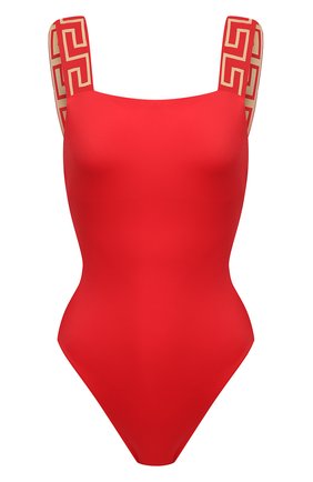 Женский слитный купальник VERSACE красного цвета по цене 27050 руб., арт. ABD01098/A232185 | Фото 1 Женский слитный купальник VERSACE красного цвета, арт. ABD01098/A232185 | Фото 1