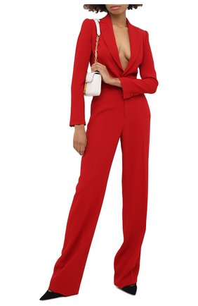 Женский комбинезон из вискозы DSQUARED2 красного цвета по цене 130000 руб., арт. S75FP0110/S48427 | Фото 2 Женский комбинезон из вискозы DSQUARED2 красного цвета, арт. S75FP0110/S48427 | Фото 2