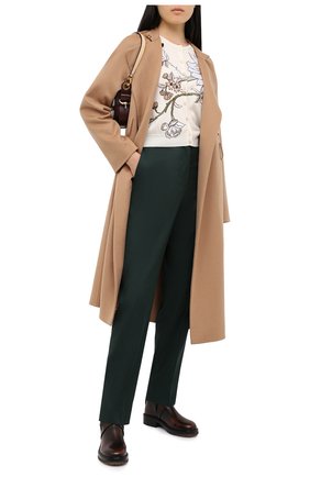 Женские кожаные ботинки diane CHLOÉ коричневого цвета по цене 85500 руб., арт. CHC20U315L2 | Фото 2 Женские кожаные ботинки diane CHLOÉ коричневого цвета, арт. CHC20U315L2 | Фото 2 (Подошва: Платформа; Каблук высота: Низкий; Материал внутренний: Натуральная кожа; Женское Кросс-КТ: Байкеры-ботинки)