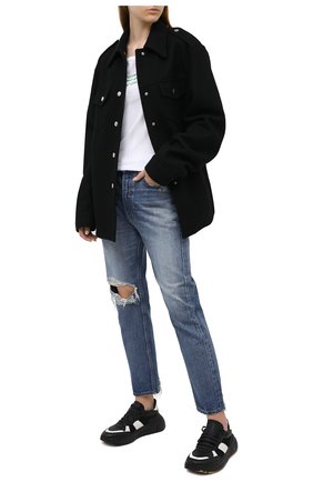 Женские джинсы MOUSSY голубого цвета по цене 27300 руб., арт. 025DAC11-1260 | Фото 2 Женские джинсы MOUSSY голубого цвета, арт. 025DAC11-1260 | Фото 2