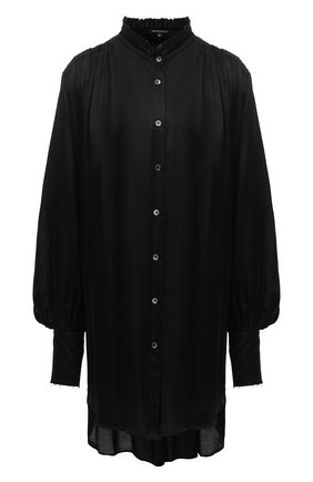 Женская блузка из вискозы и шелка ANN DEMEULEMEESTER черного цвета по цене 85900 руб., арт. 2002-2014-P-122-099 | Фото 1 Женская блузка из вискозы и шелка ANN DEMEULEMEESTER черного цвета, арт. 2002-2014-P-122-099 | Фото 1