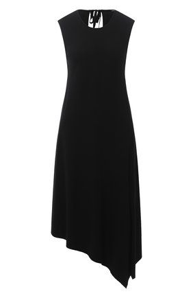 Женское платье из вискозы и шерсти ANN DEMEULEMEESTER черного цвета по цене 69950 руб., арт. 2002-2204-P-181-099 | Фото 1 Женское платье из вискозы и шерсти ANN DEMEULEMEESTER черного цвета, арт. 2002-2204-P-181-099 | Фото 1