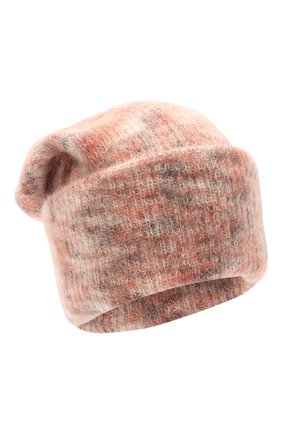 Женская шапка TAK.ORI светло-розового цвета по цене 18500 руб., арт. HTK50027WM050AW19 | Фото 1 Женская шапка TAK.ORI светло-розового цвета, арт. HTK50027WM050AW19 | Фото 1