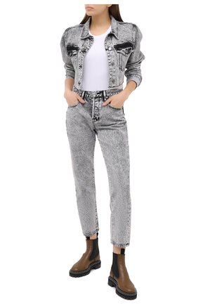 Женские джинсы FRAME DENIM серого цвета по цене 32450 руб., арт. L0J252/A | Фото 2 Женские джинсы FRAME DENIM серого цвета, арт. L0J252/A | Фото 2