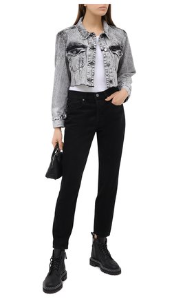 Женские джинсы FRAME DENIM черного цвета по цене 31450 руб., арт. L0JSKT252 | Фото 2 Женские джинсы FRAME DENIM черного цвета, арт. L0JSKT252 | Фото 2