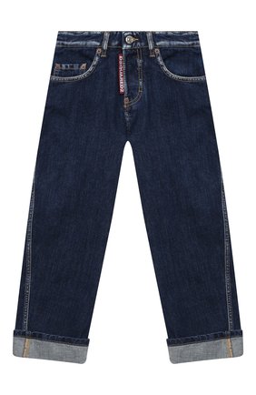 Детские джинсы DSQUARED2 синего цвета по цене 20750 руб., арт. DQ04B1-D001U | Фото 1 Детские джинсы DSQUARED2 синего цвета, арт. DQ04B1-D001U | Фото 1
