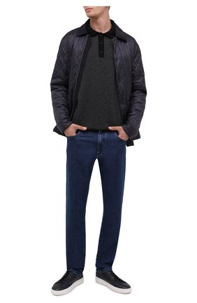 Мужская утепленная куртка Z ZEGNA темно-синего цвета по цене 68250 руб., арт. VV089/ZZ061 | Фото 2 Мужская утепленная куртка Z ZEGNA темно-синего цвета, арт. VV089/ZZ061 | Фото 2 (Материал подклада: Синтетический материал; Рукава: Длинные; Материал внешний: Синтетический материал; Стили: Кэжуэл, Классический; Кросс-КТ: Куртка; Мужское Кросс-КТ: утепленные куртки; Длина (верхняя одежда): До середины бедра)