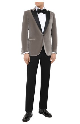 Мужской хлопковый пиджак CORNELIANI серого цвета по цене 138000 руб., арт. 866210-0818113/00 | Фото 2 Мужской хлопковый пиджак CORNELIANI серого цвета, арт. 866210-0818113/00 | Фото 2