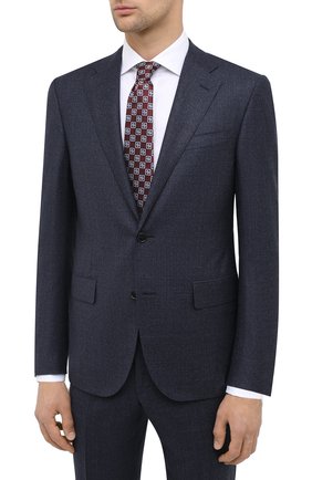 Мужской шерстяной костюм CORNELIANI синего цвета по цене 164000 руб., арт. 867268-0817267/92 Q1 | Фото 2 Мужской шерстяной костюм CORNELIANI синего цвета, арт. 867268-0817267/92 Q1 | Фото 2