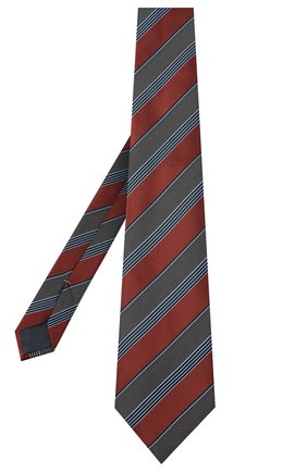 Мужской шелковый галстук ERMENEGILDO ZEGNA разноцветного цвета, арт. Z8D74/1UM | Фото 2 (Материал: Текстиль, Шелк; Принт: С принтом)