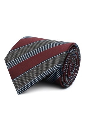 Мужской шелковый галстук ERMENEGILDO ZEGNA разноцветного цвета, арт. Z8D73/1UM | Фото 1 (Материал: Текстиль, Шелк; Принт: С принтом)