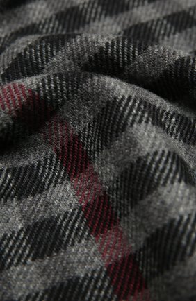 Мужской шарф из шерсти и кашемира ERMENEGILDO ZEGNA серого цвета по цене 27750 руб., арт. Z8L05/28B | Фото 2 Мужской шарф из шерсти и кашемира ERMENEGILDO ZEGNA серого цвета, арт. Z8L05/28B | Фото 2