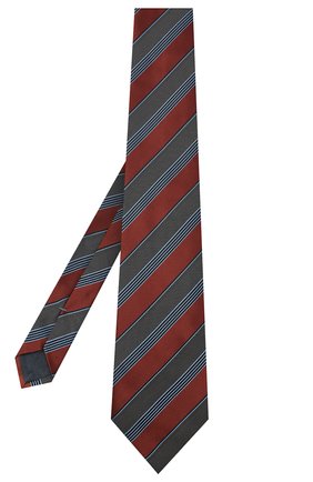 Мужской шелковый галстук ERMENEGILDO ZEGNA разноцветного цвета, арт. Z8D74/1XW | Фото 2 (Материал: Текстиль, Шелк; Принт: С принтом)