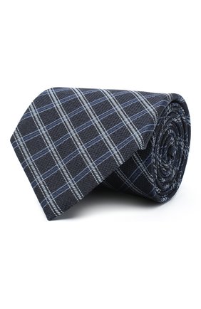 Мужской шелковый галстук ERMENEGILDO ZEGNA темно-синего цвета по цене 15200 руб., арт. Z8D33/1XW | Фото 1 Мужской шелковый галстук ERMENEGILDO ZEGNA темно-синего цвета, арт. Z8D33/1XW | Фото 1