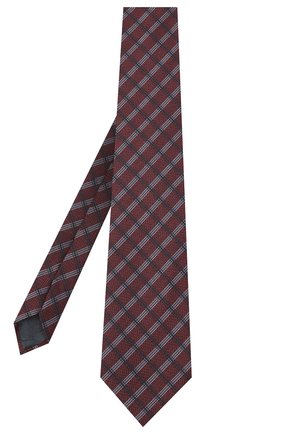 Мужской шелковый галстук ERMENEGILDO ZEGNA красного цвета по цене 15850 руб., арт. Z8D33/1XW | Фото 2 Мужской шелковый галстук ERMENEGILDO ZEGNA красного цвета, арт. Z8D33/1XW | Фото 2