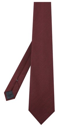 Мужской шелковый галстук ERMENEGILDO ZEGNA бордового цвета по цене 15200 руб., арт. Z8D30/1XW | Фото 2 Мужской шелковый галстук ERMENEGILDO ZEGNA бордового цвета, арт. Z8D30/1XW | Фото 2