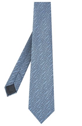 Мужской шелковый галстук ERMENEGILDO ZEGNA голубого цвета по цене 15200 руб., арт. Z8E45/1L8 | Фото 2 Мужской шелковый галстук ERMENEGILDO ZEGNA голубого цвета, арт. Z8E45/1L8 | Фото 2