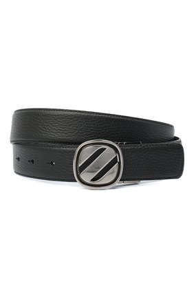 Мужской кожаный ремень ZEGNA COUTURE черного цвета по цене 39350 руб., арт. B1GL1B/J1233A | Фото 1 Мужской кожаный ремень ZEGNA COUTURE черного цвета, арт. B1GL1B/J1233A | Фото 1