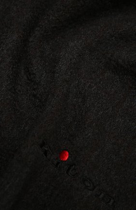 Мужской кашемировый шарф KITON темно-коричневого цвета, арт. USCIACX03T01 | Фото 2 (Материал: Кашемир, Шерсть, Текстиль; Кросс-КТ: кашемир; Региональные ограничения белый список (Axapta Mercury): RU; Мужское Кросс-КТ: Шарфы - с бахромой)