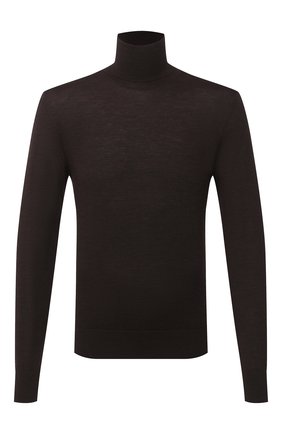 Мужской шерстяная водолазка DOLCE & GABBANA коричневого цвета по цене 57500 руб., арт. GXB00T/JAVWD | Фото 1 Мужской шерстяная водолазка DOLCE & GABBANA коричневого цвета, арт. GXB00T/JAVWD | Фото 1