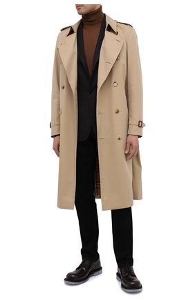 Мужской шерстяной пиджак DOLCE & GABBANA темно-серого цвета по цене 197000 руб., арт. G20W9T/FU79T | Фото 2 Мужской шерстяной пиджак DOLCE & GABBANA темно-серого цвета, арт. G20W9T/FU79T | Фото 2