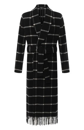 Мужской шерстяное пальто DOLCE & GABBANA темно-серого цвета по цене 197000 руб., арт. G021RT/HHM8U | Фото 1 Мужской шерстяное пальто DOLCE & GABBANA темно-серого цвета, арт. G021RT/HHM8U | Фото 1