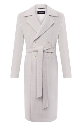 Мужской шерстяное пальто DOLCE & GABBANA белого цвета по цене 197000 руб., арт. G015UT/FU3IK | Фото 1 Мужской шерстяное пальто DOLCE & GABBANA белого цвета, арт. G015UT/FU3IK | Фото 1
