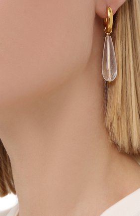 Женские серьги TIMELESS PEARLY белого цвета по цене 27350 руб., арт. B0TD+D | Фото 2 Женские серьги TIMELESS PEARLY белого цвета, арт. B0TD+D | Фото 2