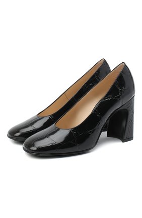 Женская кожаные туфли TOD’S черного цвета по цене 49750 руб., арт. XXW83C0DE60XLX | Фото 1 Женская кожаные туфли TOD’S черного цвета, арт. XXW83C0DE60XLX | Фото 1