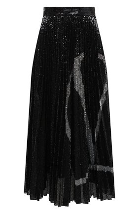 Женская юбка с пайетками VALENTINO черного цвета по цене 193500 руб., арт. UB3MD02E5NF | Фото 1 Женская юбка с пайетками VALENTINO черного цвета, арт. UB3MD02E5NF | Фото 1