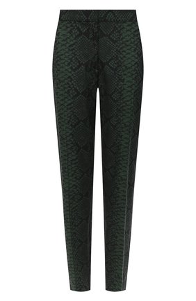 Женские шерстяные брюки DRIES VAN NOTEN зеленого цвета по цене 69000 руб., арт. 202-10967-1080 | Фото 1 Женские шерстяные брюки DRIES VAN NOTEN зеленого цвета, арт. 202-10967-1080 | Фото 1