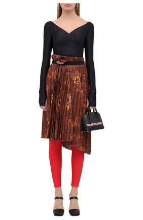 Женские леггинсы BALENCIAGA красного цвета по цене 44350 руб., арт. 642325/TEK90 | Фото 2 Женские леггинсы BALENCIAGA красного цвета, арт. 642325/TEK90 | Фото 2