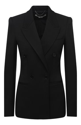 Женский шерстяной жакет STELLA MCCARTNEY черного цвета по цене 114000 руб., арт. 601903/SPA03 | Фото 1 Женский шерстяной жакет STELLA MCCARTNEY черного цвета, арт. 601903/SPA03 | Фото 1