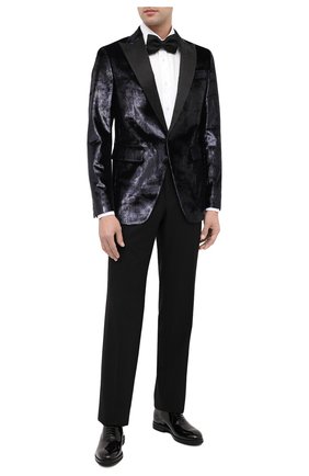 Мужской пиджак DSQUARED2 темно-синего цвета по цене 199500 руб., арт. S74BN1016/S53004 | Фото 2 Мужской пиджак DSQUARED2 темно-синего цвета, арт. S74BN1016/S53004 | Фото 2