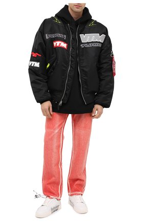 Мужские кожаные кеды vulcanized OFF-WHITE белого цвета по цене 27600 руб., арт. 0MIA085F20LEA0030101 | Фото 2 Мужские кожаные кеды vulcanized OFF-WHITE белого цвета, арт. 0MIA085F20LEA0030101 | Фото 2