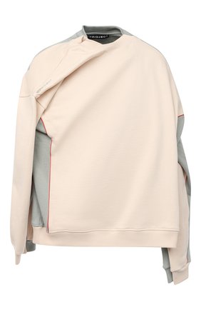 Мужской хлопковый свитшот Y/PROJECT бежевого цвета по цене 63800 руб., арт. SWEAT25-S19 J17 | Фото 1 Мужской хлопковый свитшот Y/PROJECT бежевого цвета, арт. SWEAT25-S19 J17 | Фото 1