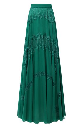 Женская юбка ZUHAIR MURAD зеленого цвета по цене 288500 руб., арт. SKP20359/CHPY004 | Фото 1 Женская юбка ZUHAIR MURAD зеленого цвета, арт. SKP20359/CHPY004 | Фото 1