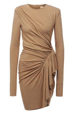 Женское платье из вискозы ALEXANDRE VAUTHIER золотого цвета по цене 323000 руб., арт. 203DR1337B 1029C-203 | Фото 1 Женское платье из вискозы ALEXANDRE VAUTHIER золотого цвета, арт. 203DR1337B 1029C-203 | Фото 1